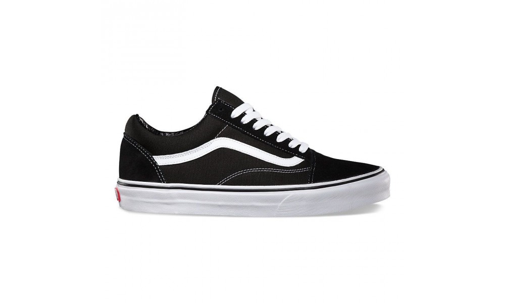 Vans old skool noir hot sale blanc